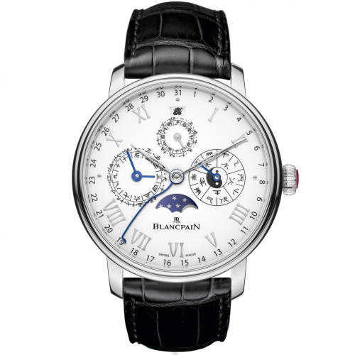 Villeret Calendrier Chinois Traditionnel Platinum / White
