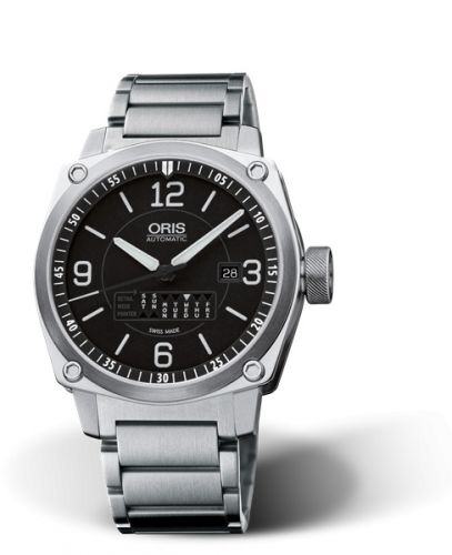 BC4 Retrograde Day Stainless Steel / Black / Bracelet