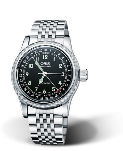 Big Crown Original Pointer Date 40 Stainless Steel / Black / Bracelet