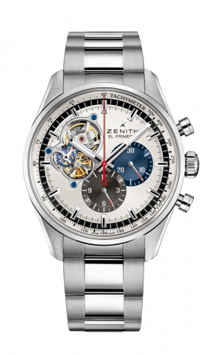 El Primero Chronomaster Open Stainless Steel / Silver 1969 / Bracelet