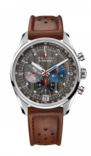 El Primero Chronomaster 42 Stainless Steel / Anthracite / Strap / Classic Cars