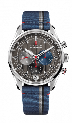 El Primero Chronomaster 42 Stainless Steel / Anthracite / Fabric / Classic Cars