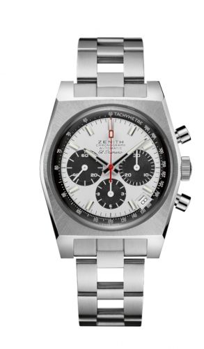 El Primero A384 Revival 50th Anniversary El Primero Stainless Steel / Panda / Ladder