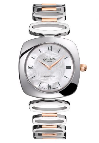 Pavonina Stainless Steel / Red Gold / Diamond / MOP / Bracelet