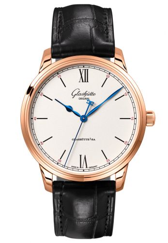 Senator Excellence Red Gold / Silver / Alligator / Folding