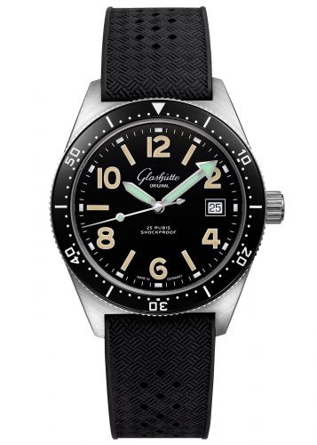 SeaQ 1969 Date Stainless Steel / Black / Rubber / Pin