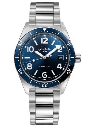 SeaQ Date Stainless Steel / Blue / Bracelet