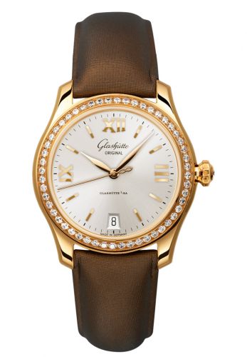 Lady Serenade Rose Gold / Diamond / Silver / Calf / Folding