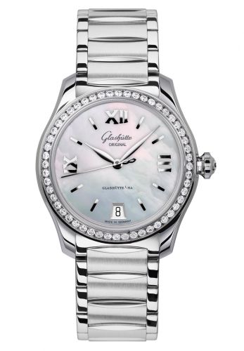 Lady Serenade Stainless Steel / Diamond / MOP / Bracelet