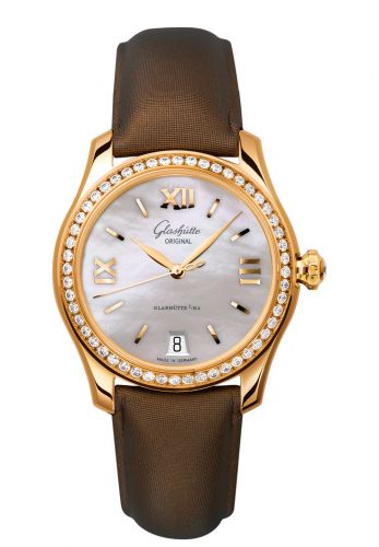 Lady Serenade Rose Gold / Diamond / MOP / Calf / Folding