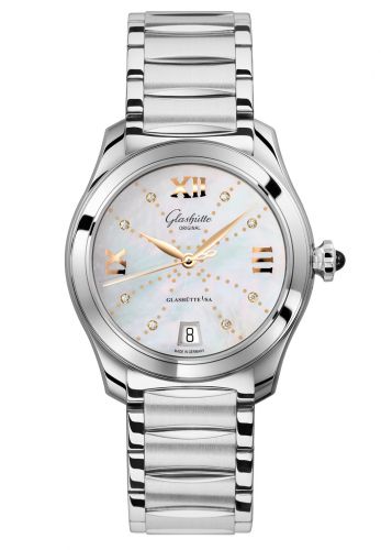 Lady Serenade Stainless Steel / MOP - Index Line / Bracelet