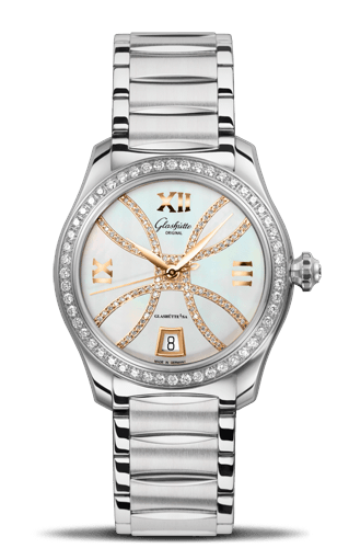 Lady Serenade Stainless Steel / Diamond / MOP - Index Line / Bracelet