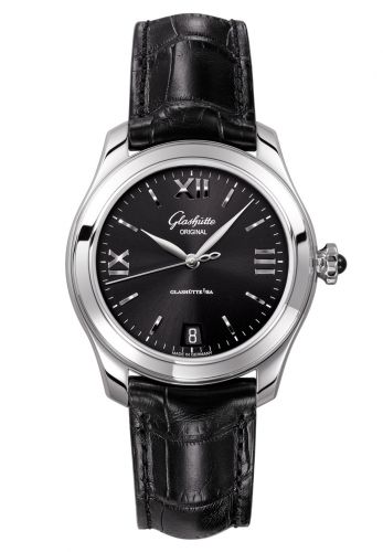 Lady Serenade Stainless Steel / Black / Alligator / Folding