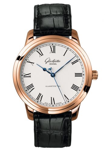 Senator Automatic Red Gold / Silver / Alligator / Pin