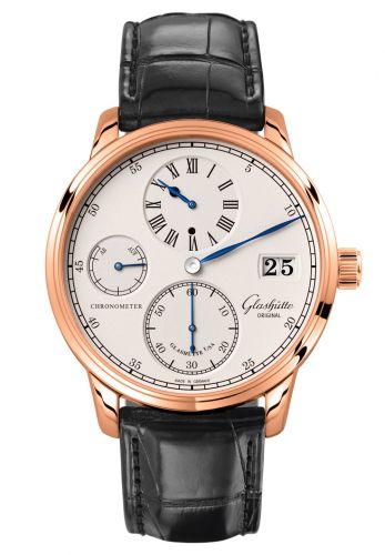 Senator Chronometer Regulator Red Gold / Silver / Alligator / Folding