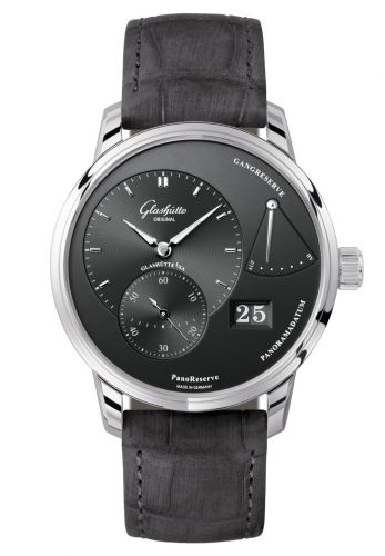 PanoReserve Stainless Steel / Grey / Alligator / Pin