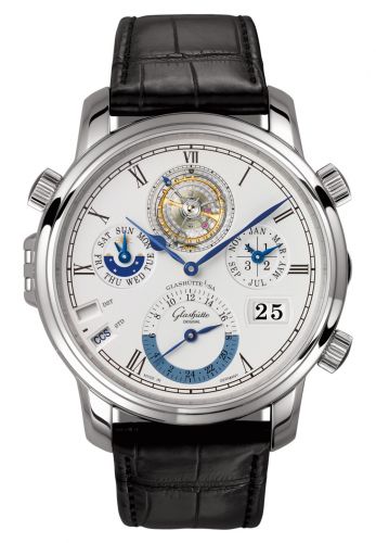 Grande Cosmopolite Tourbillon Platinum / Silver