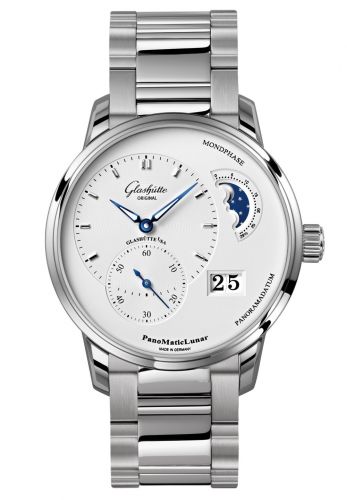 PanoMatic Lunar Stainless Steel / Silver / Bracelet