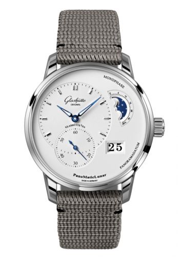 PanoMatic Lunar Stainless Steel / Silver / Synthetic
