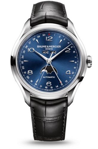 Clifton Complete Calendar Stainless Steel / Blue / Strap