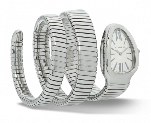 Serpenti Tubogas Silver Double Tour