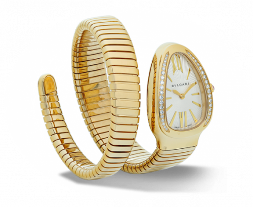 Serpenti Tubogas Yellow Gold Diamond