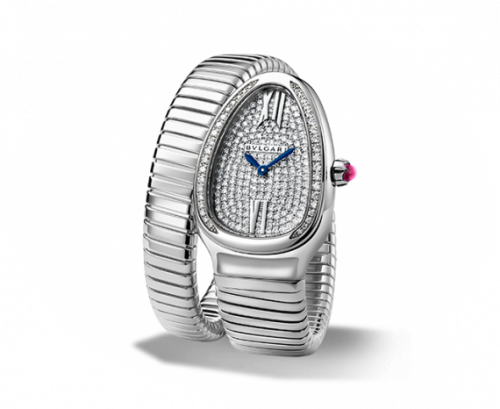 Serpenti Tubogas White Gold Diamond