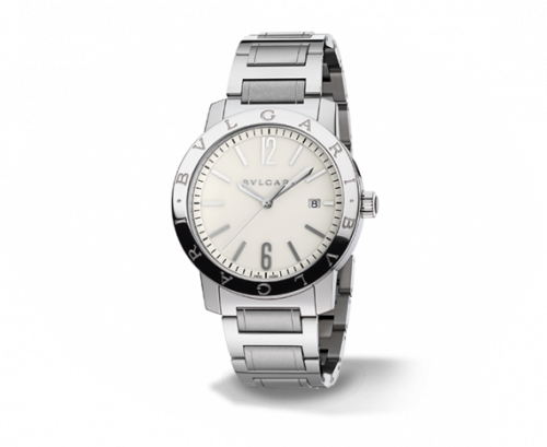 Bulgari Solotempo 41.5 White Bracelet