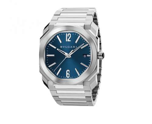 Octo Solotempo 38 Blue Bracelet