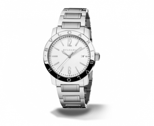 Bulgari Solotempo 39 Silver Bracelet