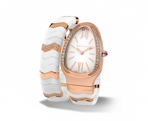 Serpenti Spiga Pink Gold White
