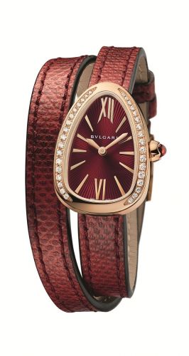 Serpenti Skin Pink Gold / Diamond / Red