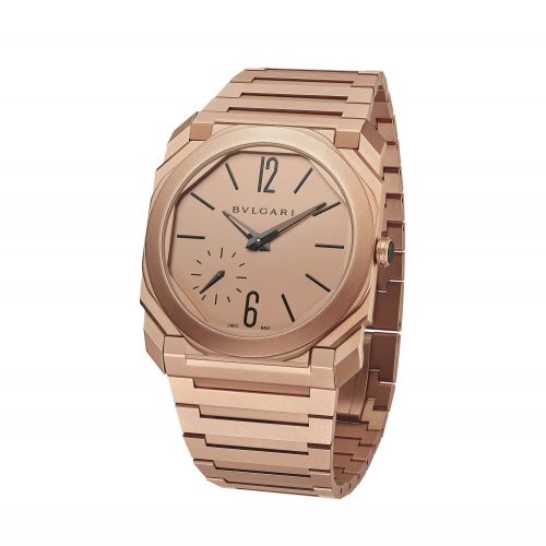 Octo Finissimo Automatic Pink Gold / Pink / Bracelet