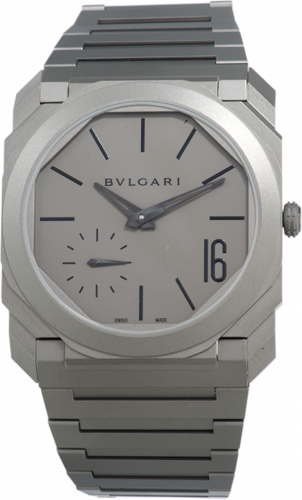 Octo Finissimo Automatic Titanium / Grey / WorldTempus