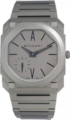 Octo Finissimo Automatic Titanium / Grey / AV