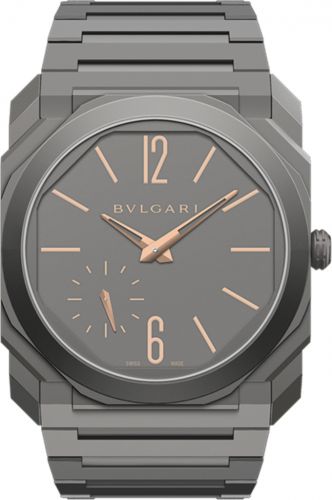 Octo Finissimo Automatic Titanium / Grey / Bracelet
