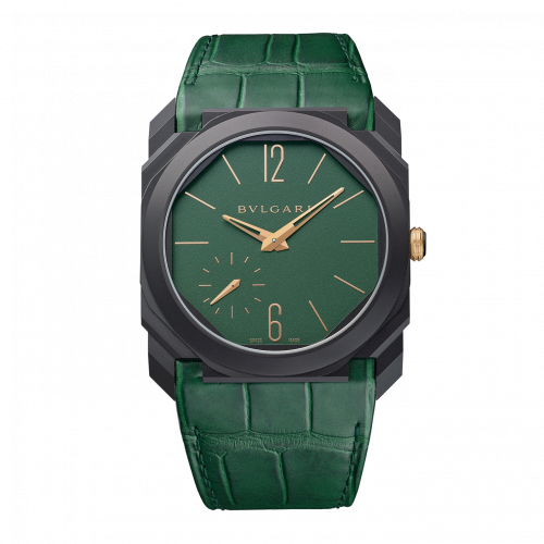 Octo Finissimo Automatic Titanium / DLC / Green