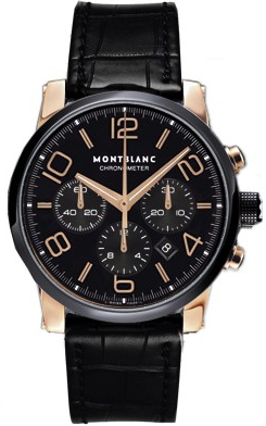 TimeWalker Chronograph Automatic Red Gold Ceramic Black