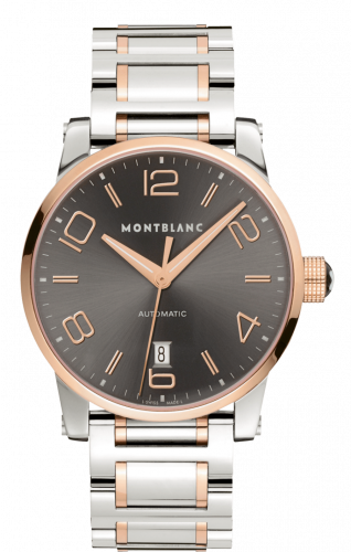 TimeWalker Date Automatic 39 Two Tone Red / Bracelet