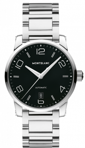 TimeWalker Date Automatic 39 Black / Bracelet