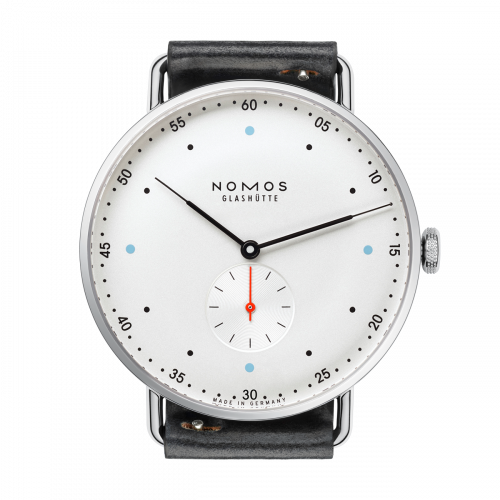 Metro 38 Silver / Steel Back