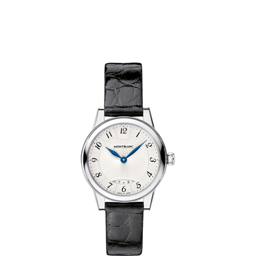 Bohème Date 27 Stainless Steel / Silver / Alligator