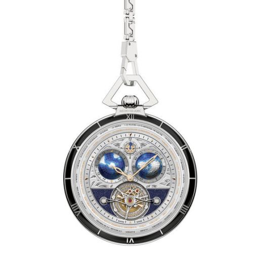 Tourbillon Cylindrique Geospheres Pocket Watch