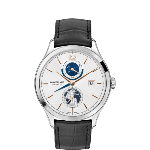 Heritage Chronométrie Dual Time Stainless Steel / Silver / Vasco Da Gama Special Edition