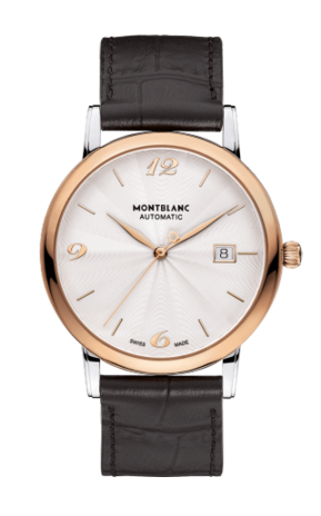 Classique Date Automatic 39mm Two Tone Guilloche