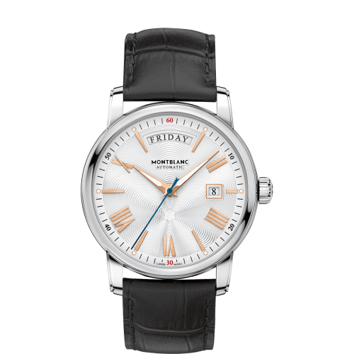 4810 Day-Date Stainless Steel / Silver / Alligator