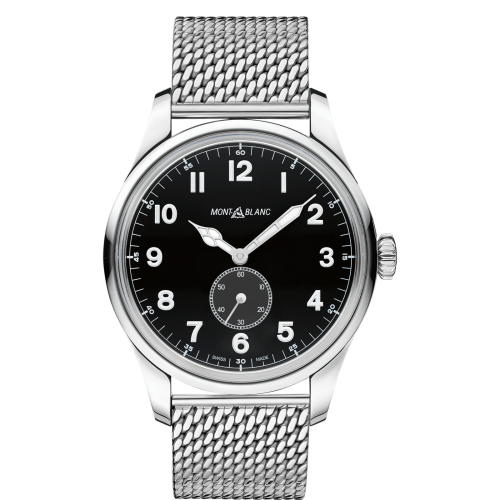 1858 Automatic Small Second Stainless Steel / Black