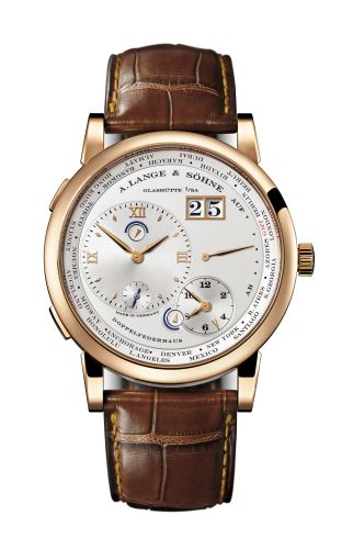 Lange 1 Timezone Pink Gold / Silver