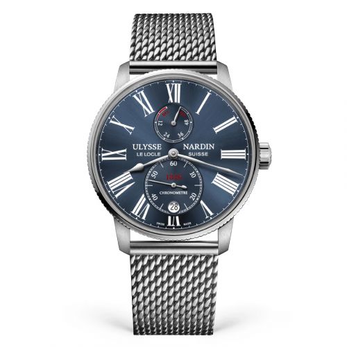 Marine Torpilleur Stainless Steel / Blue / Mesh