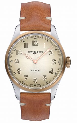 1858 Automatic 40 Stainless Steel / Bronze / Champagne / Calf